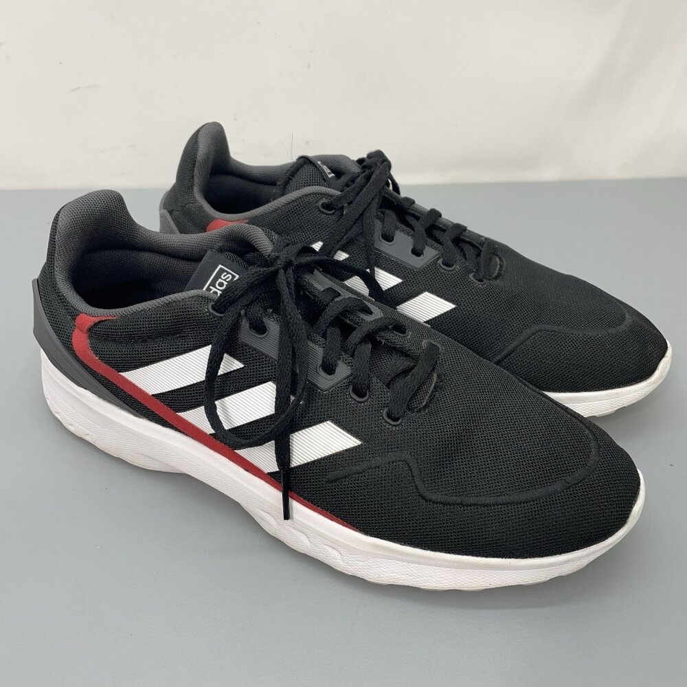 Adidas Nebzed Sneakers Shoes Athletic Running Training Black Mens 10.5